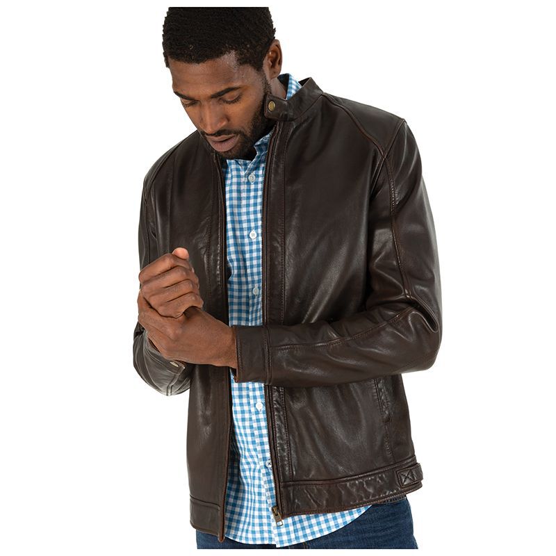 Old Khaki Men's Kenzo Leather Jacket (800 x 800 Pixel)