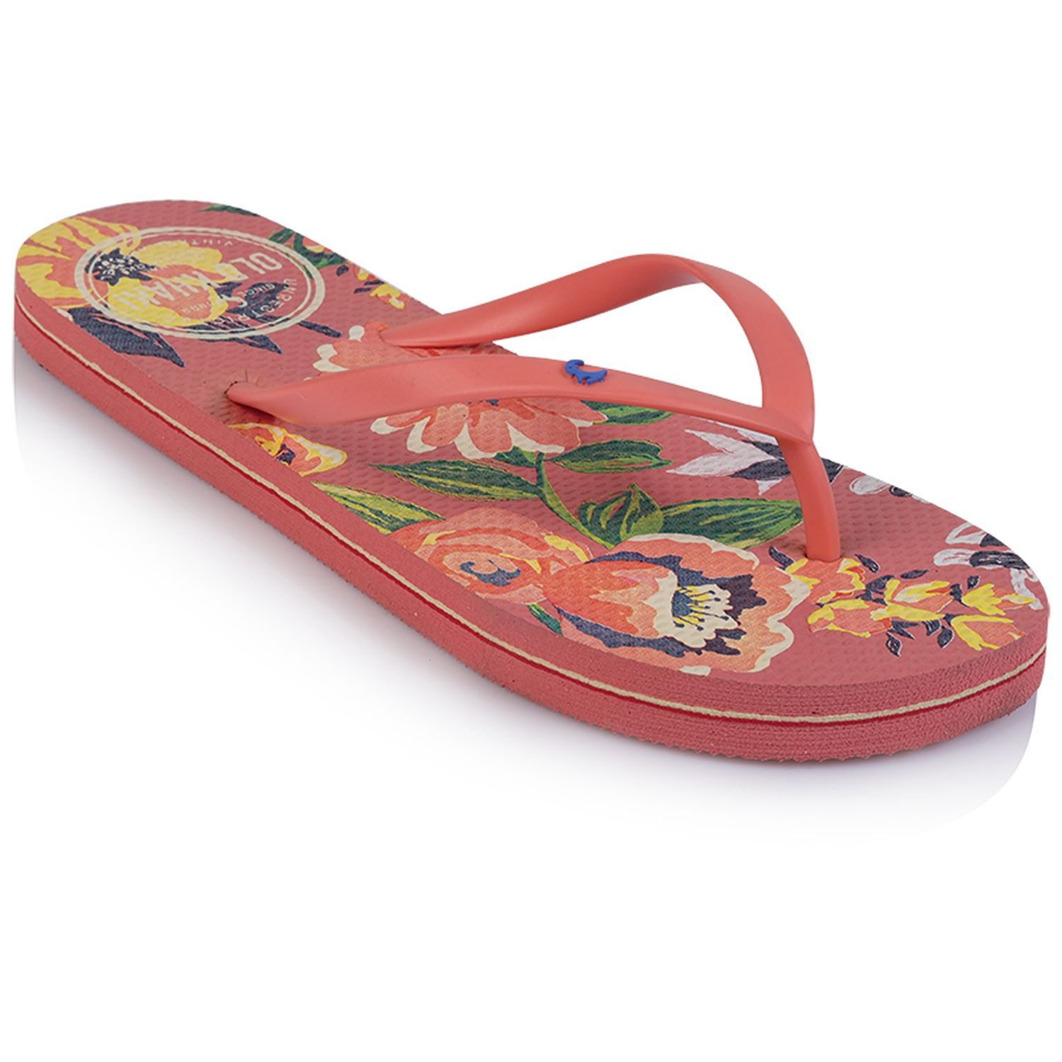 old khaki flip flops