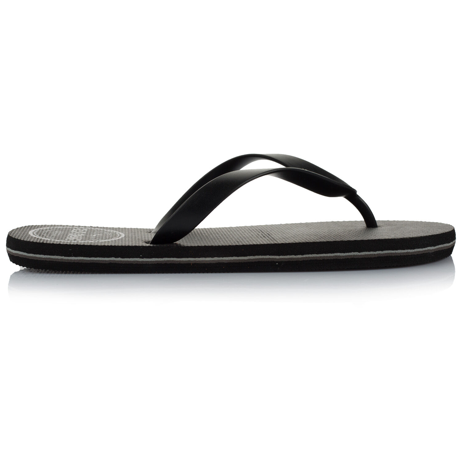 old khaki flip flops